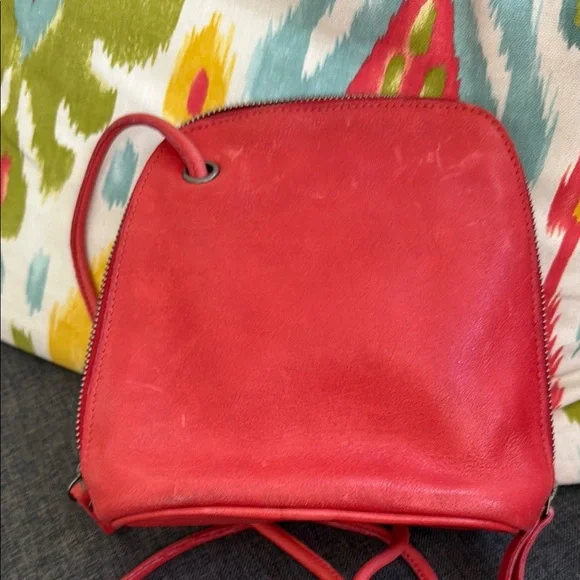 Latico Leather Lilly Crossbody Bag Red - Picture 3 of 6